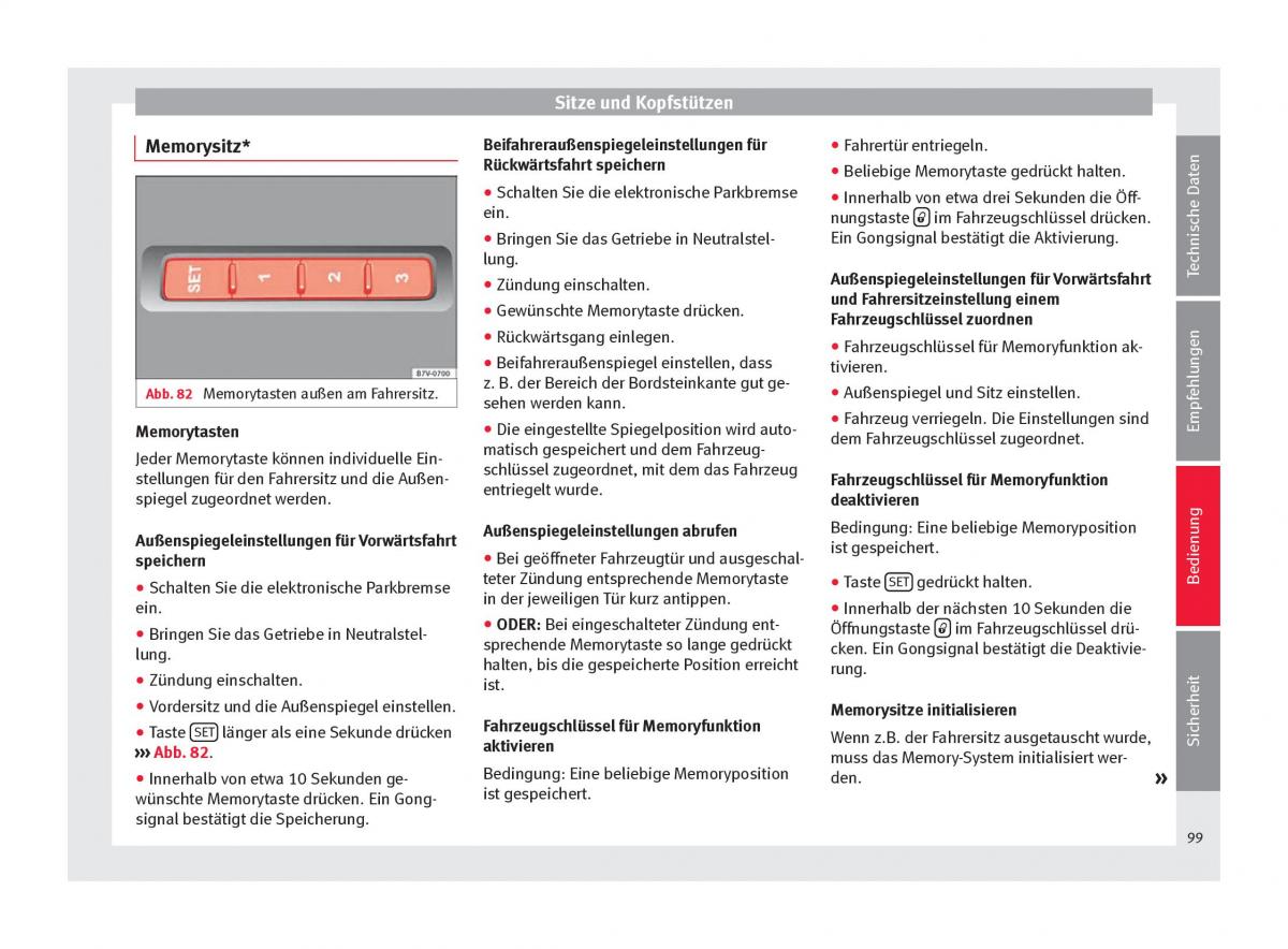 Seat Alhambra II 2 Handbuch / page 101