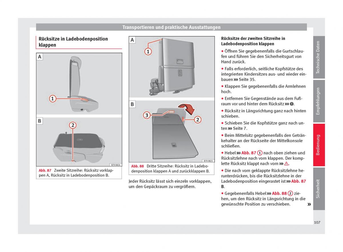 Seat Alhambra II 2 Handbuch / page 109