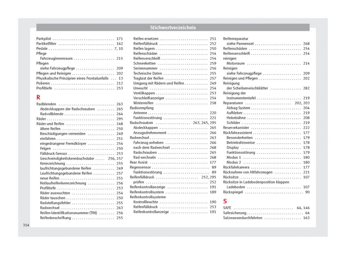 Seat Alhambra II 2 Handbuch / page 316