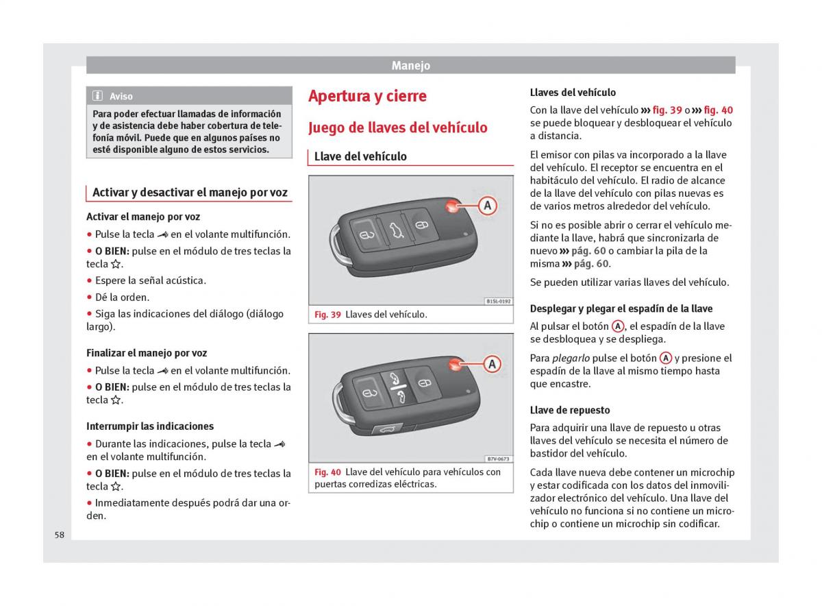 Seat Alhambra II 2 manual del propietario / page 60