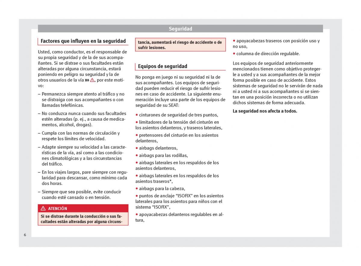 Seat Alhambra II 2 manual del propietario / page 8