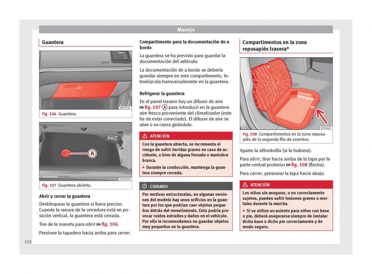 Seat Alhambra II 2 manual del propietario / page 124