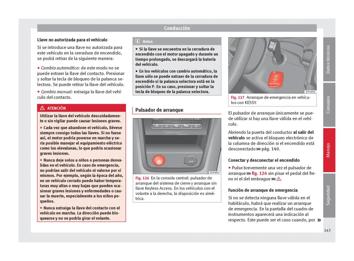 Seat Alhambra II 2 manual del propietario / page 145