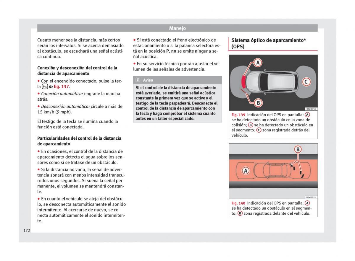 Seat Alhambra II 2 manual del propietario / page 174