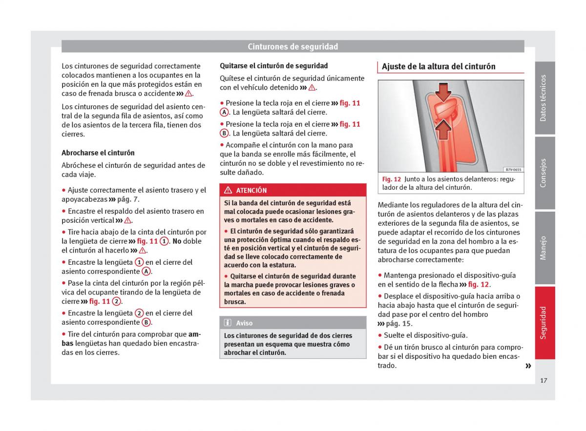 Seat Alhambra II 2 manual del propietario / page 19