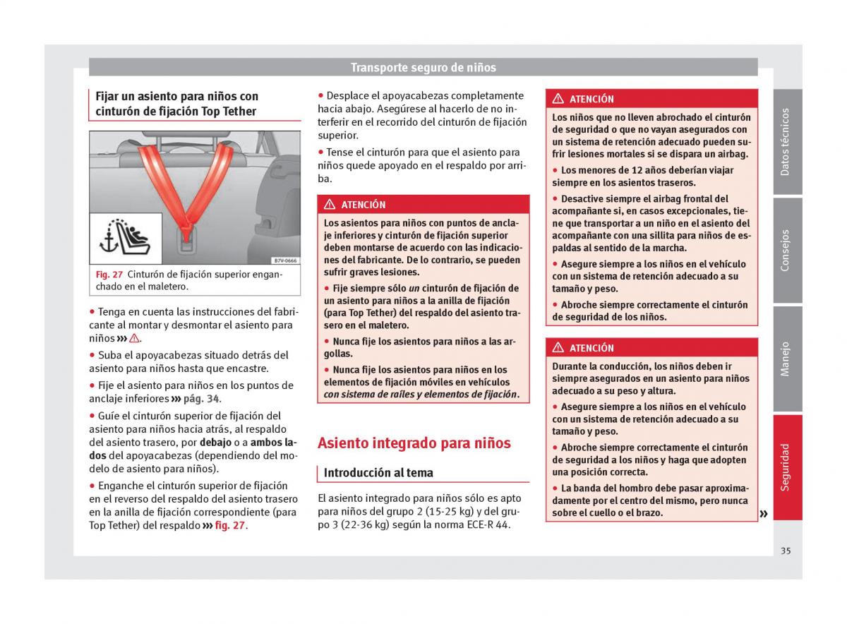 Seat Alhambra II 2 manual del propietario / page 37