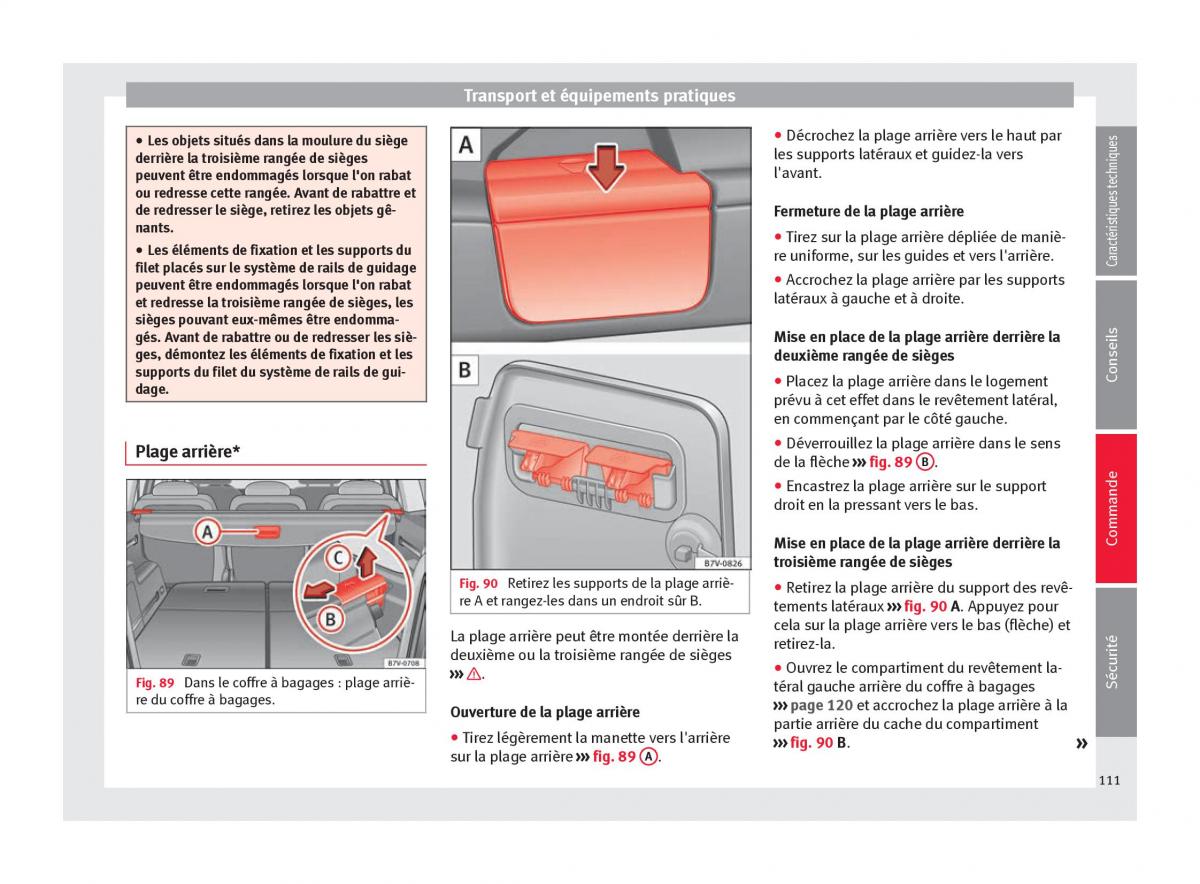 Seat Alhambra II 2 manuel du proprietaire / page 113