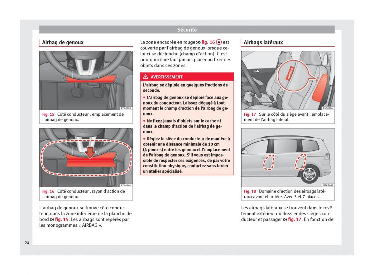 Seat Alhambra II 2 manuel du proprietaire / page 26