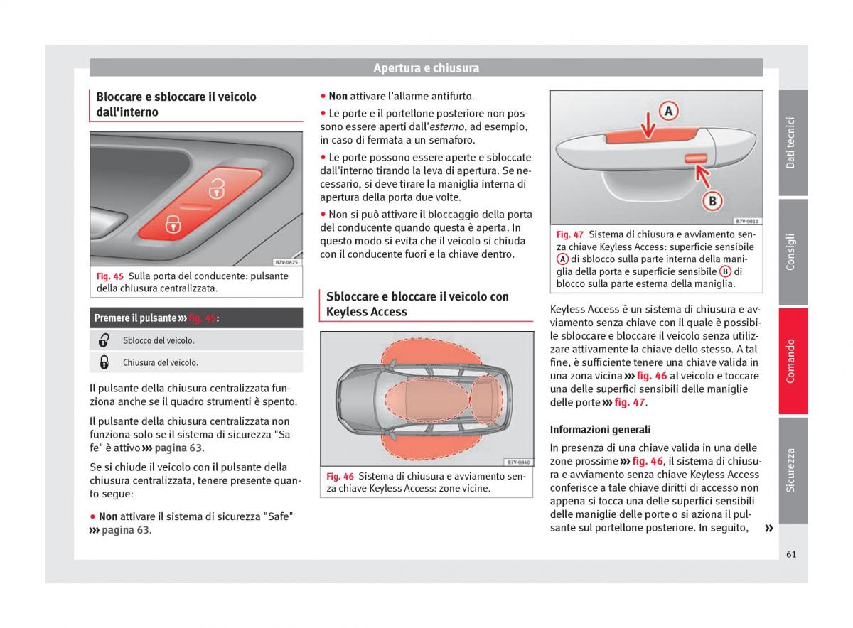 Seat Alhambra II 2 manuale del proprietario / page 63