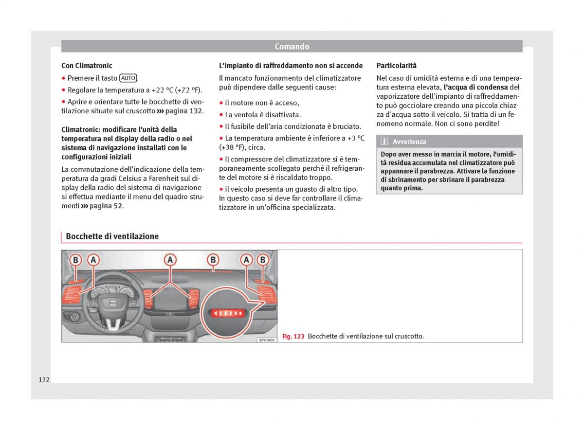 Seat Alhambra II 2 manuale del proprietario / page 134