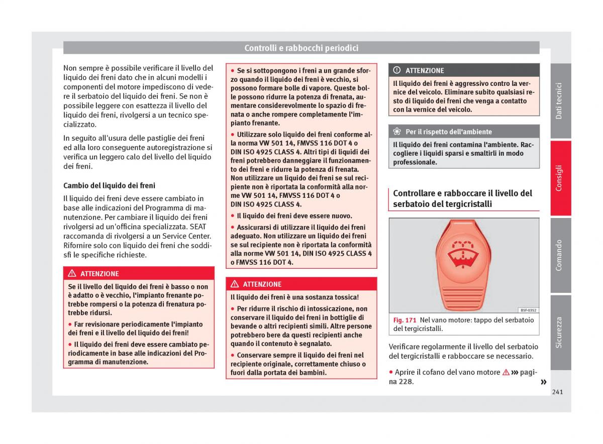 Seat Alhambra II 2 manuale del proprietario / page 243