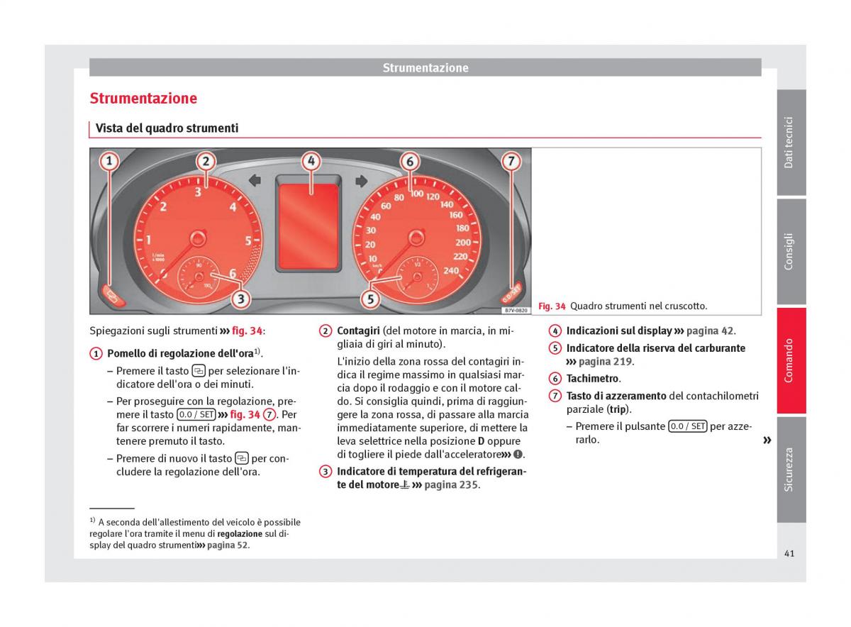 Seat Alhambra II 2 manuale del proprietario / page 43