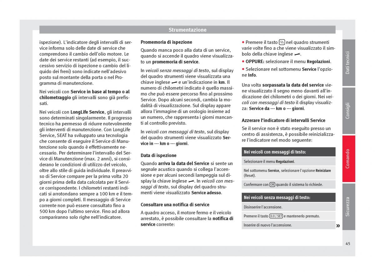 Seat Alhambra II 2 manuale del proprietario / page 47