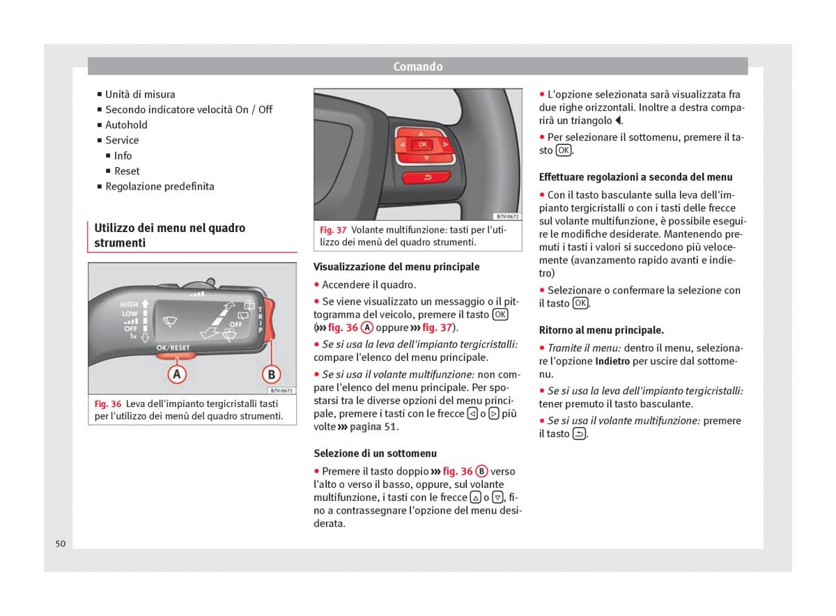 Seat Alhambra II 2 manuale del proprietario / page 52