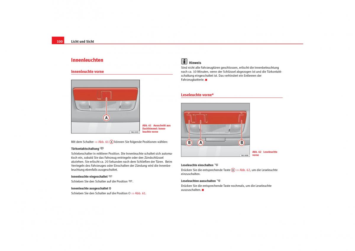 Seat Cordoba II 2 Handbuch / page 102