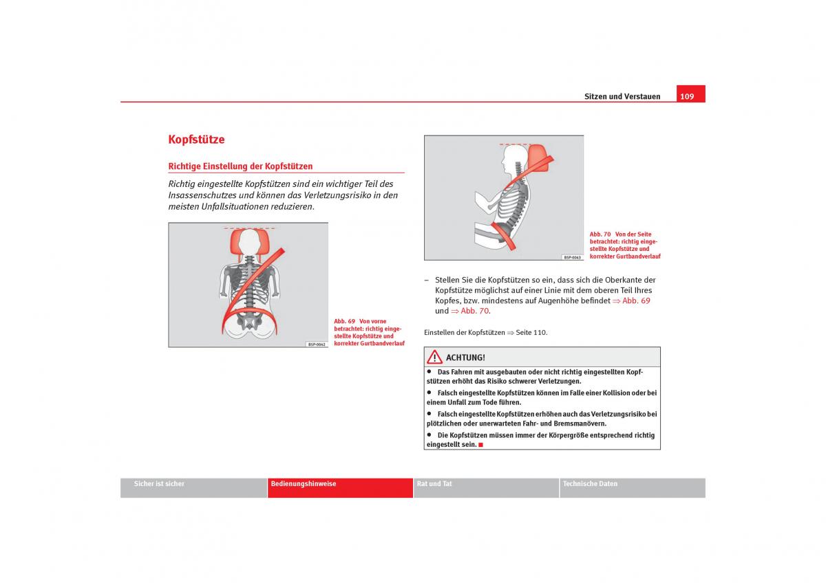 Seat Cordoba II 2 Handbuch / page 111