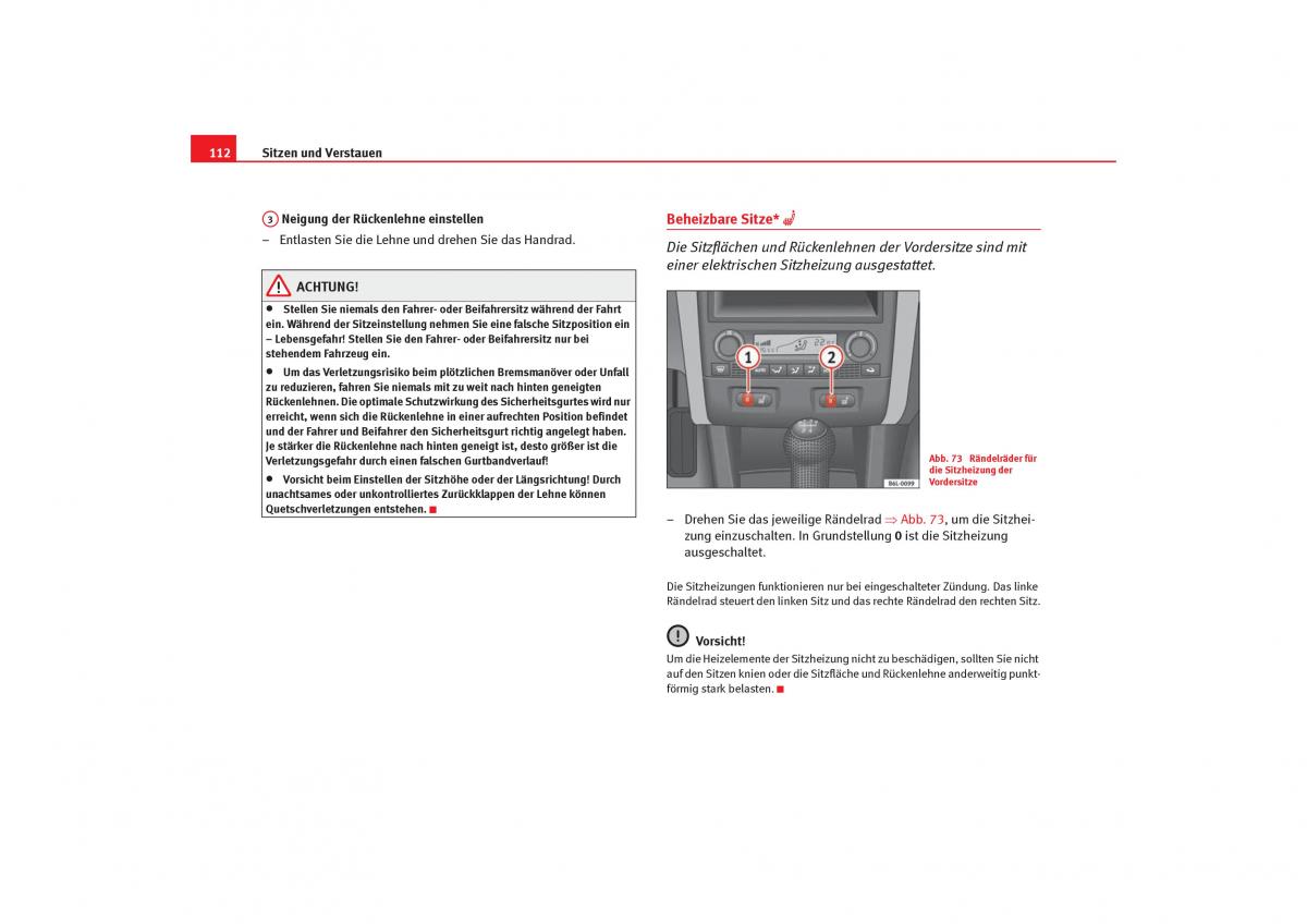 Seat Cordoba II 2 Handbuch / page 114