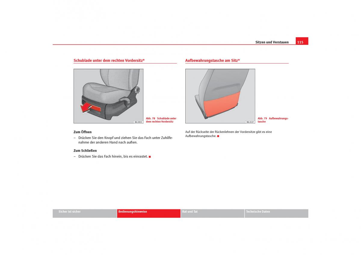 Seat Cordoba II 2 Handbuch / page 117