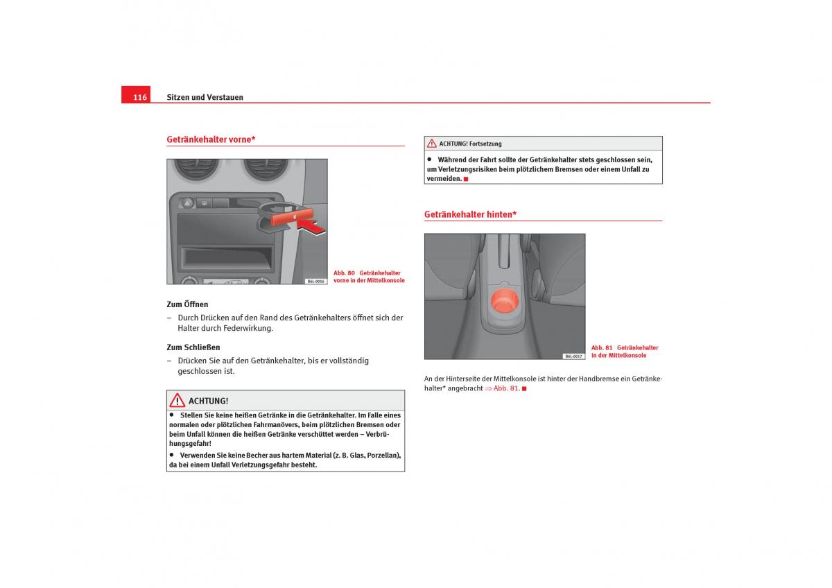 Seat Cordoba II 2 Handbuch / page 118