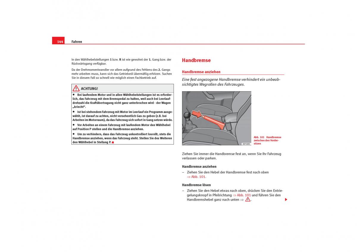 Seat Cordoba II 2 Handbuch / page 146