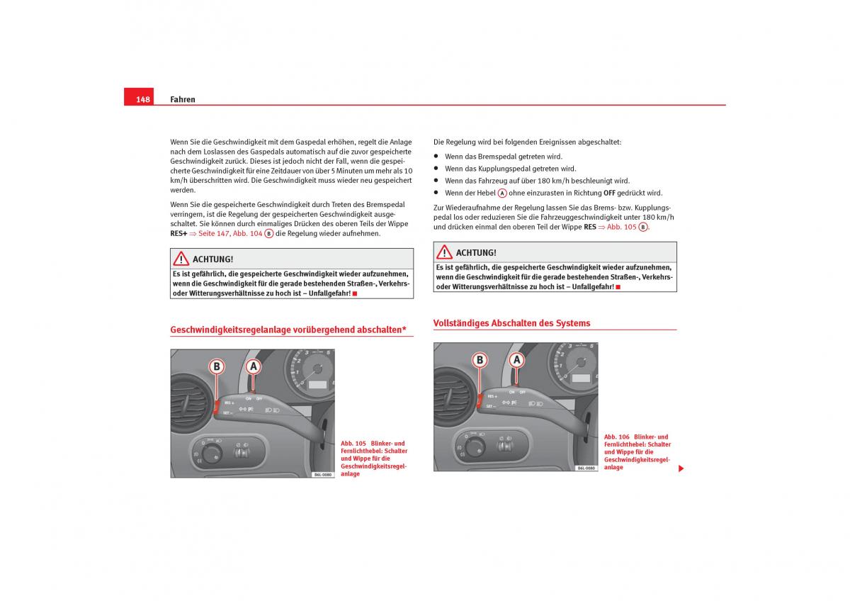 Seat Cordoba II 2 Handbuch / page 150