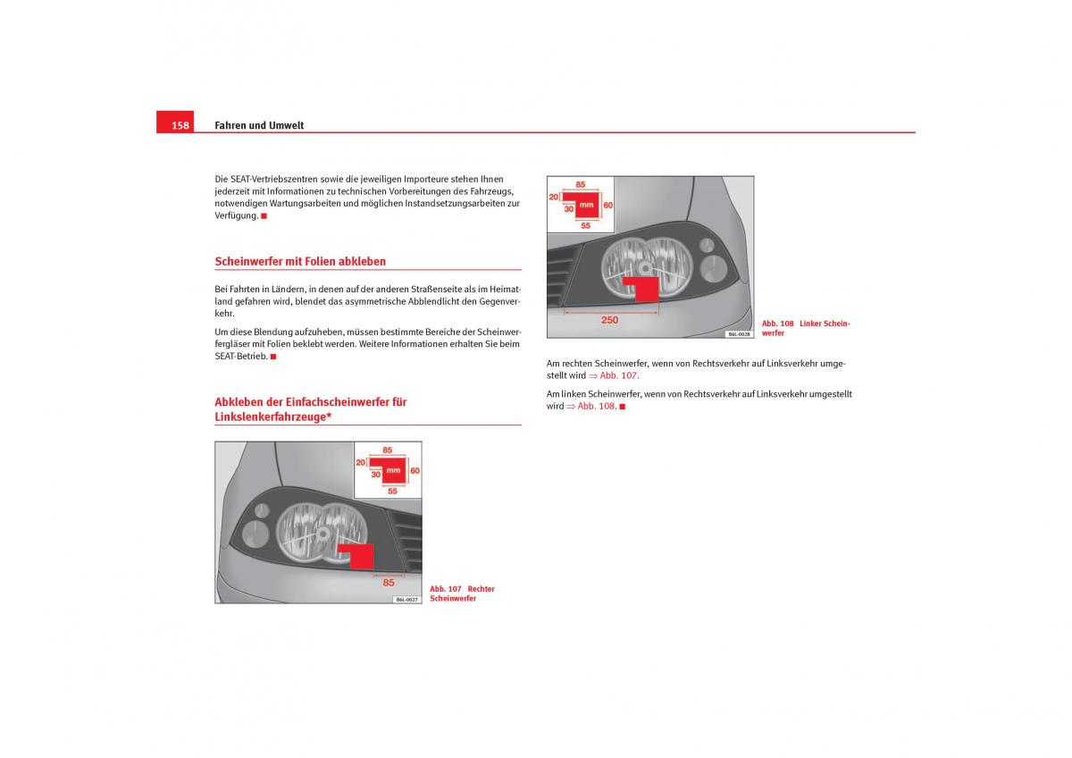 Seat Cordoba II 2 Handbuch / page 160