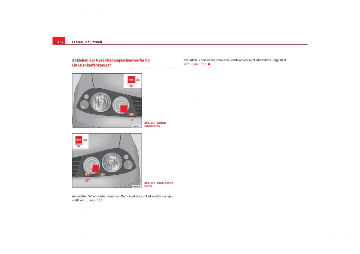 Seat Cordoba II 2 Handbuch / page 164