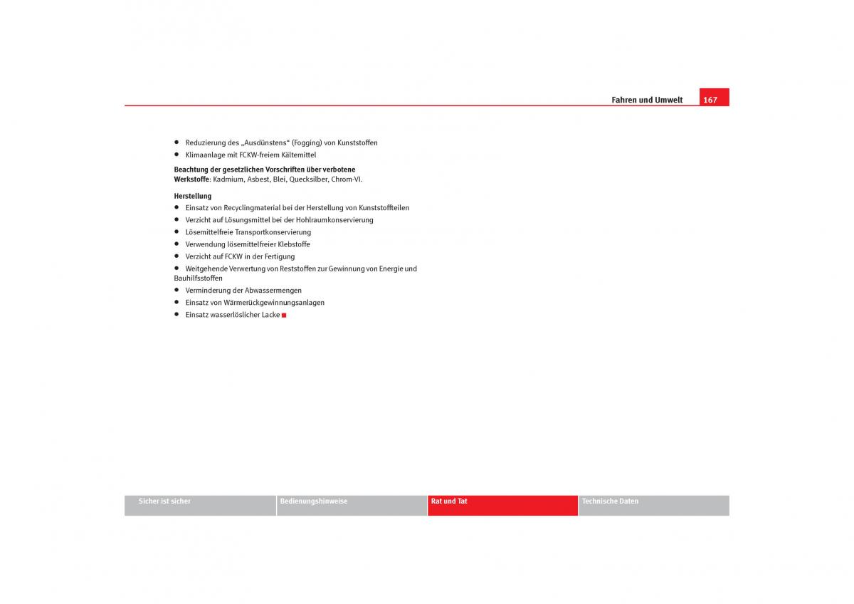 Seat Cordoba II 2 Handbuch / page 169