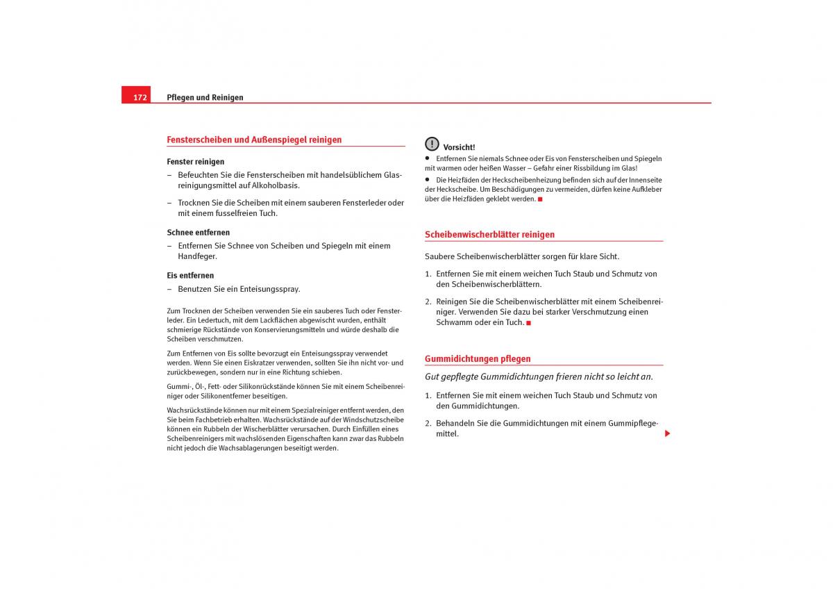 Seat Cordoba II 2 Handbuch / page 174