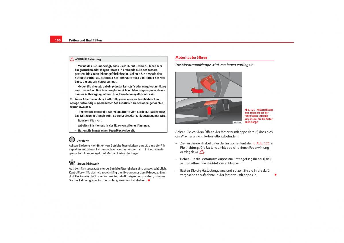 Seat Cordoba II 2 Handbuch / page 190