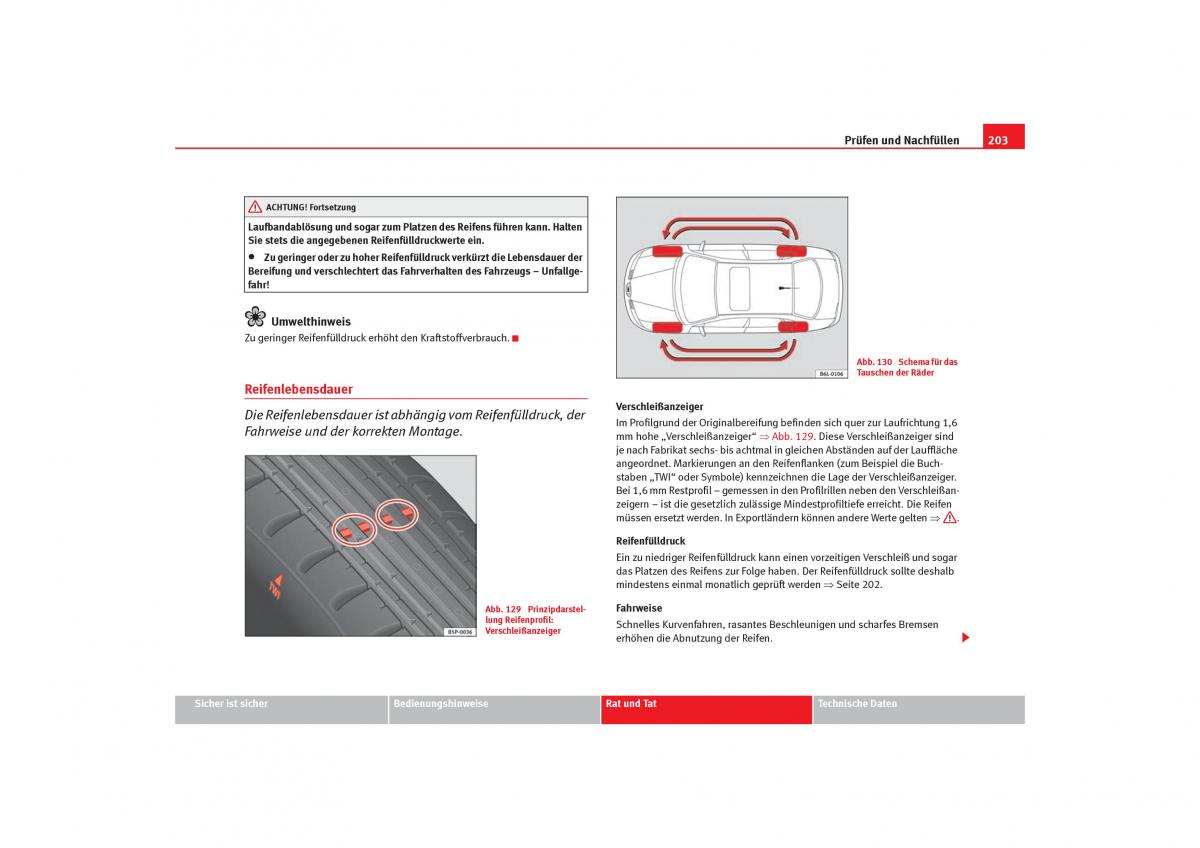 Seat Cordoba II 2 Handbuch / page 205