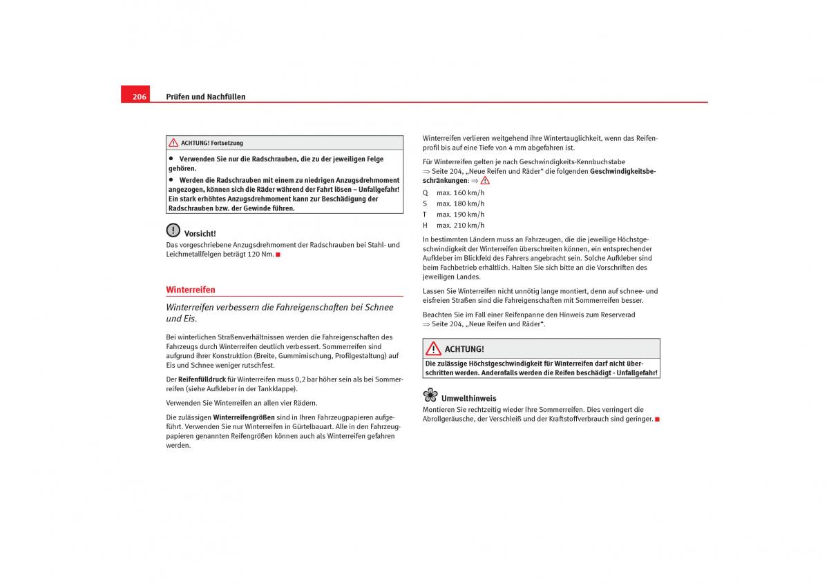 Seat Cordoba II 2 Handbuch / page 208