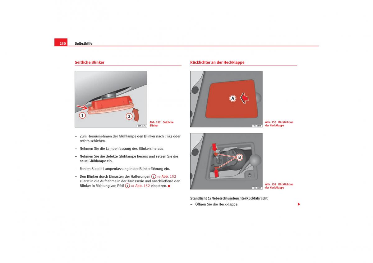 Seat Cordoba II 2 Handbuch / page 232