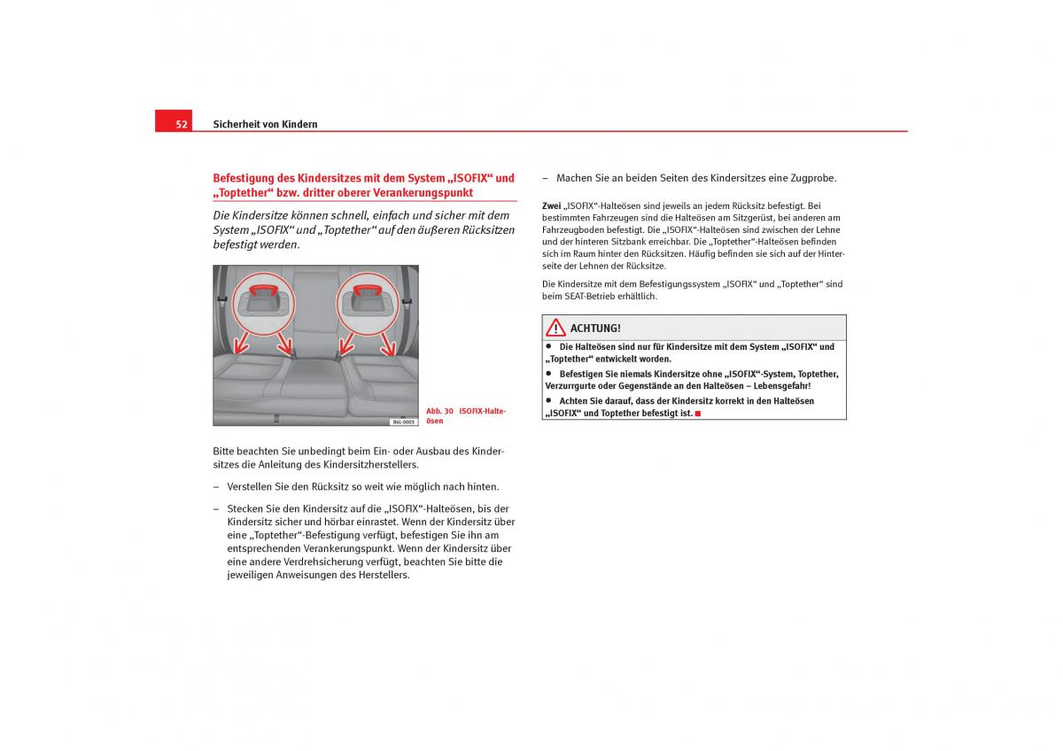 Seat Cordoba II 2 Handbuch / page 54