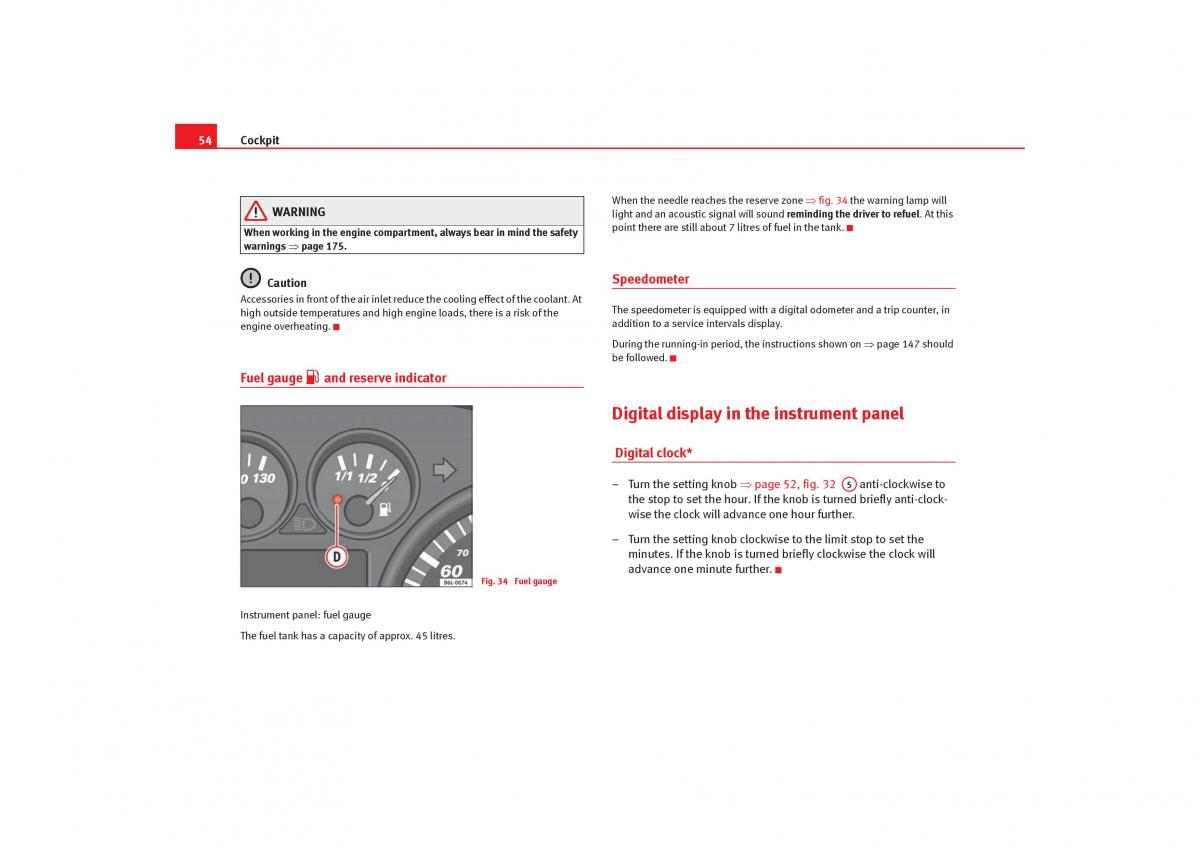 Seat Cordoba II 2 owners manual / page 56