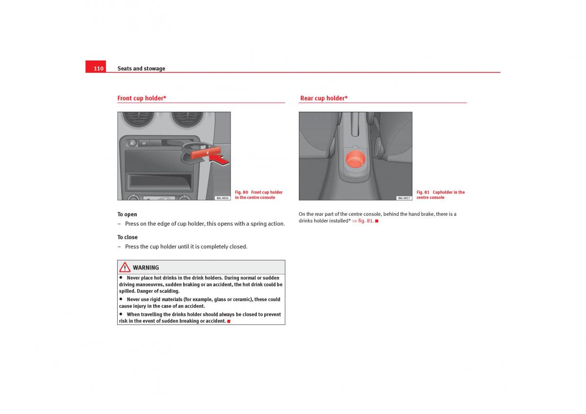 Seat Cordoba II 2 owners manual / page 112