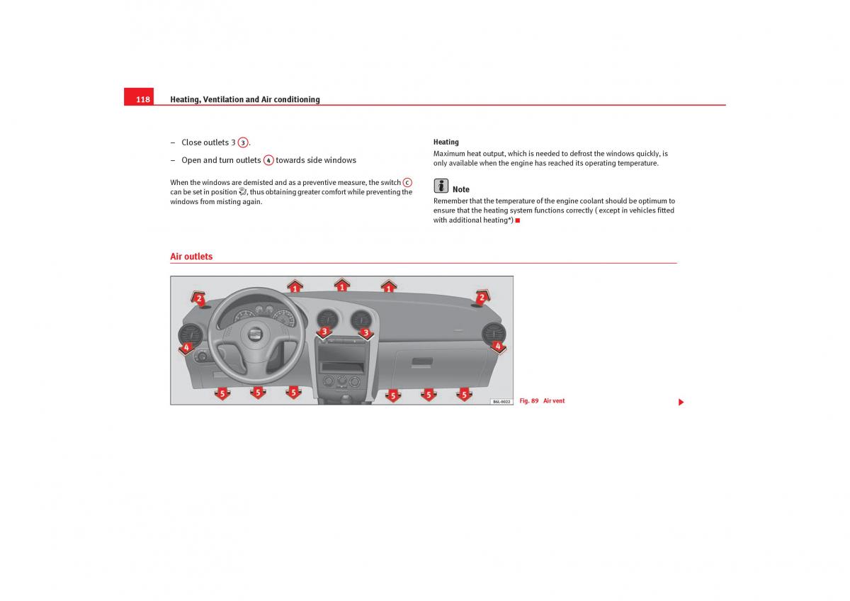 Seat Cordoba II 2 owners manual / page 120