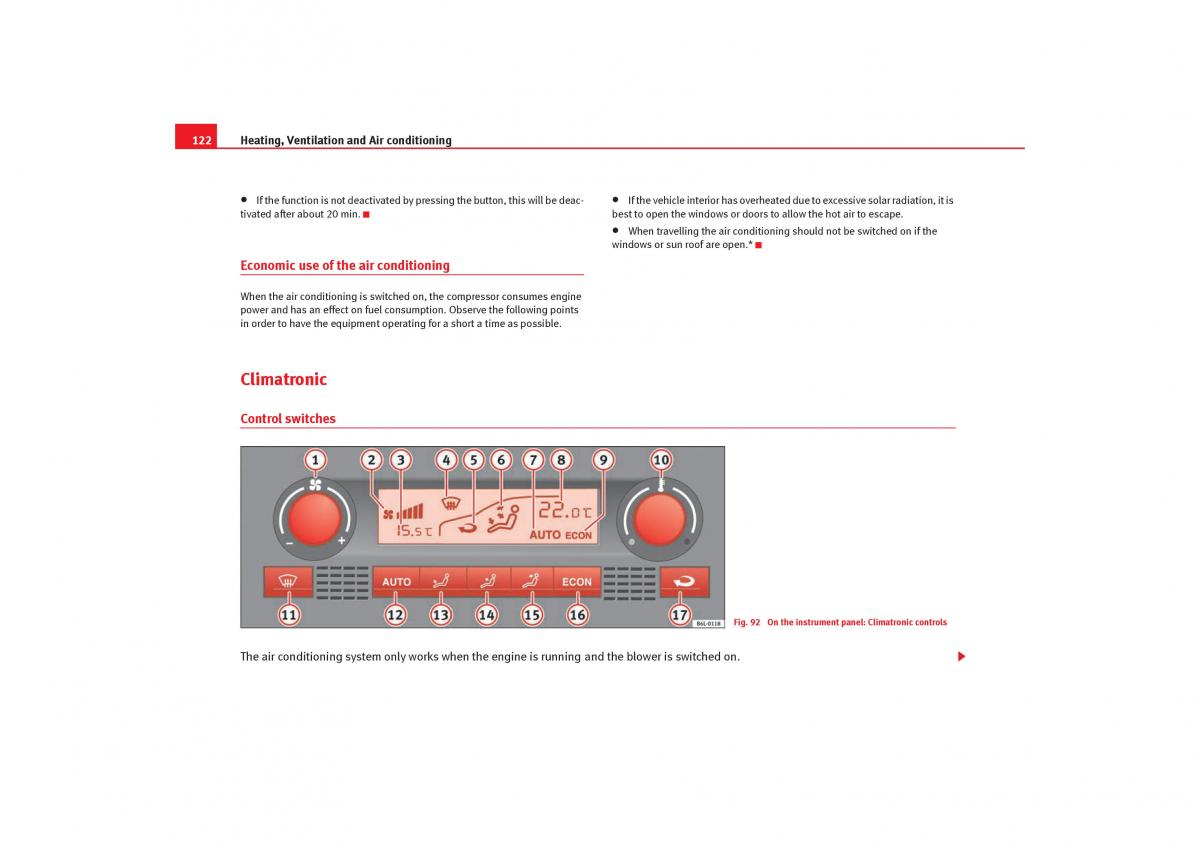 Seat Cordoba II 2 owners manual / page 124