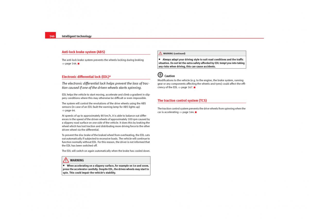 Seat Cordoba II 2 owners manual / page 148