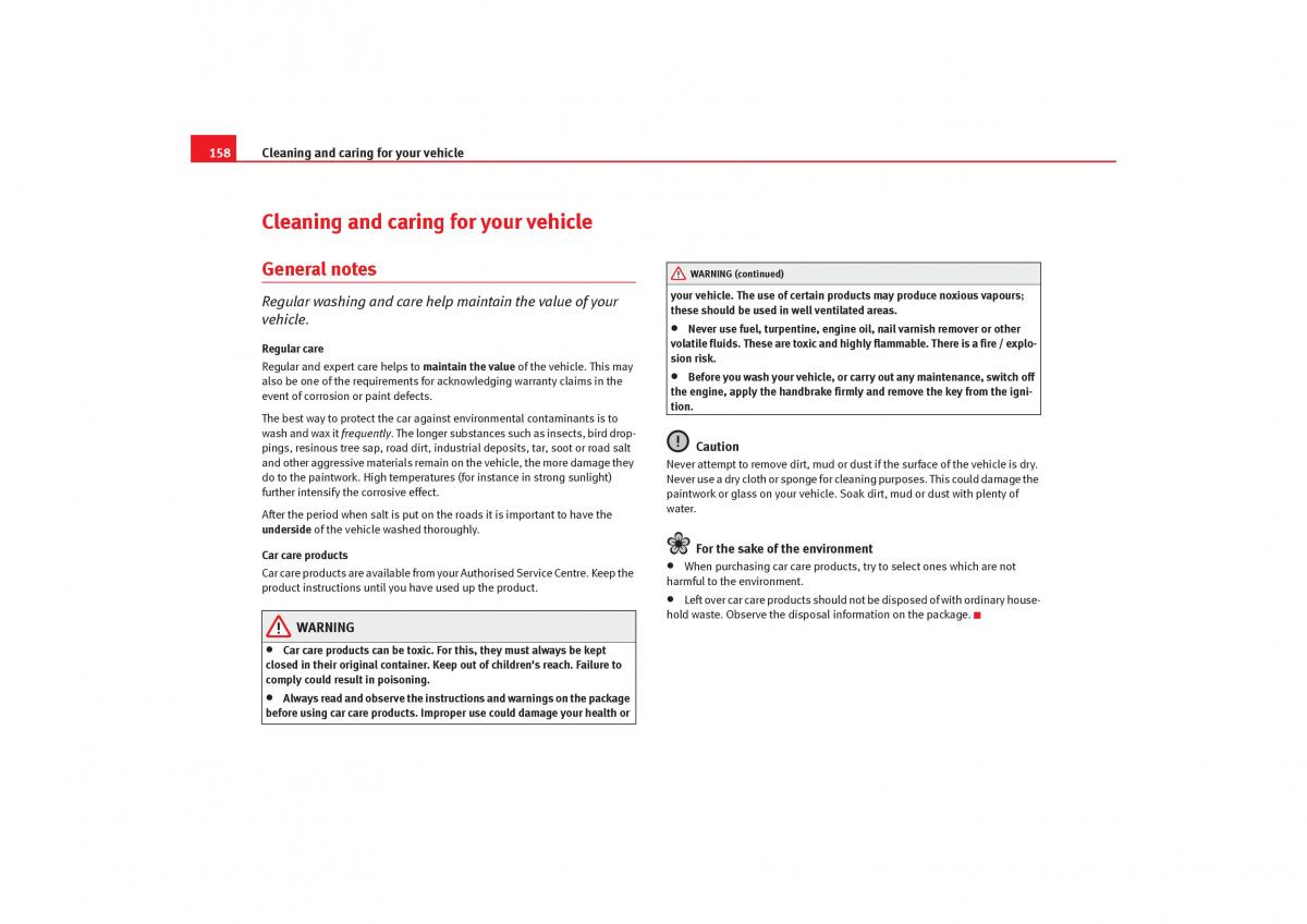 Seat Cordoba II 2 owners manual / page 160