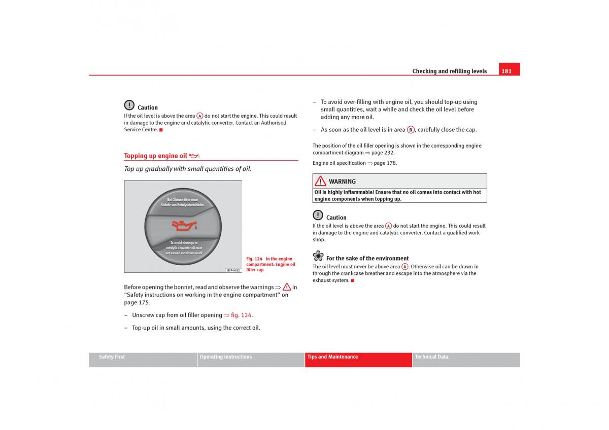 Seat Cordoba II 2 owners manual / page 183