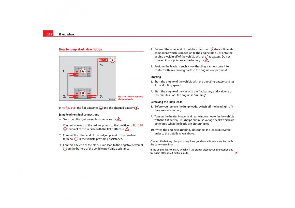 Seat Cordoba II 2 owners manual / page 224