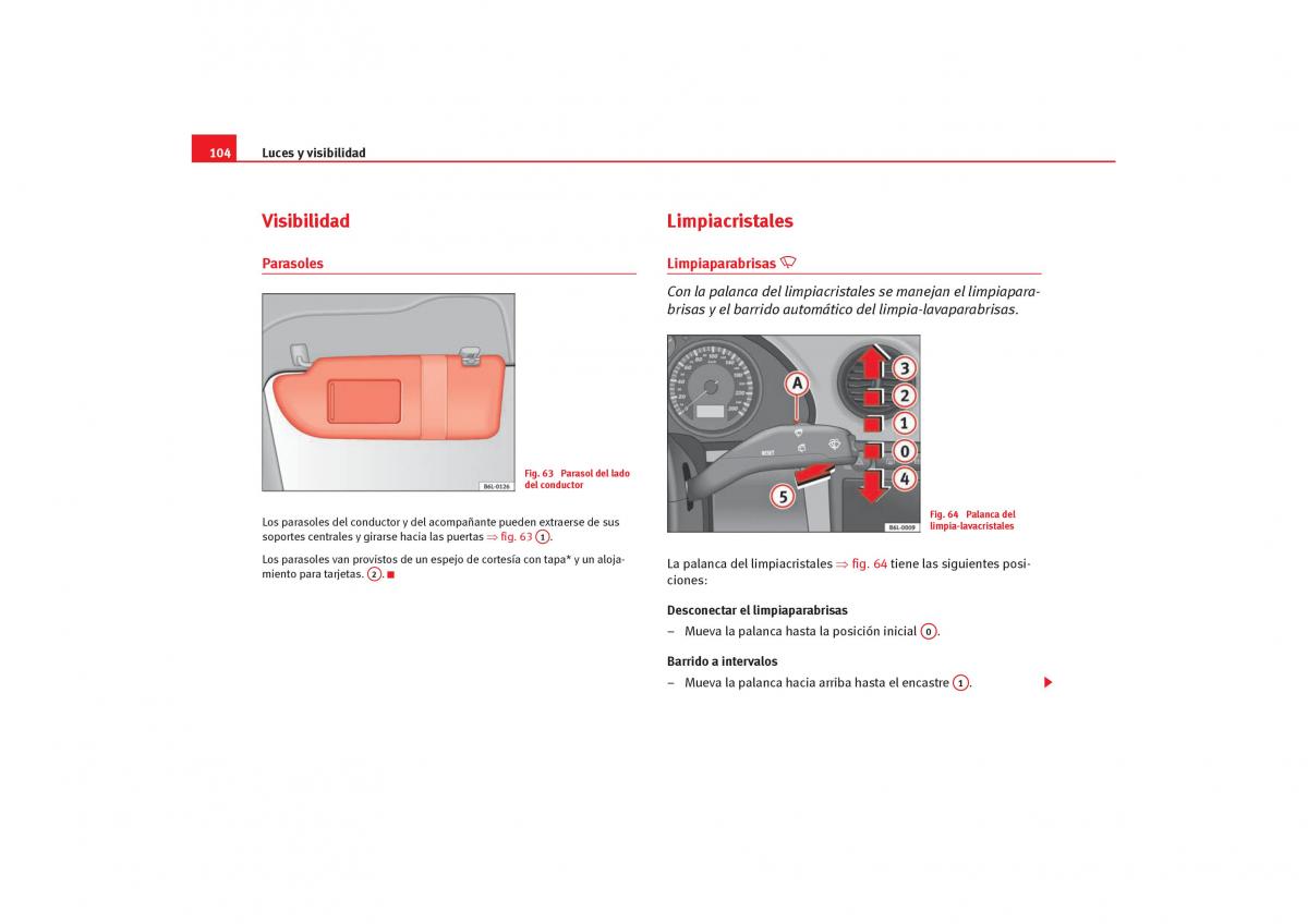 Seat Cordoba II 2 manual del propietario / page 106