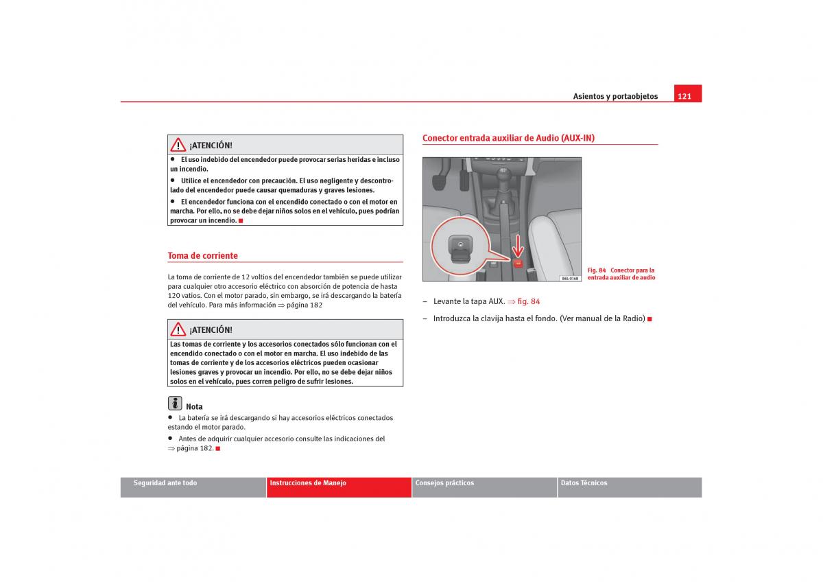 Seat Cordoba II 2 manual del propietario / page 123
