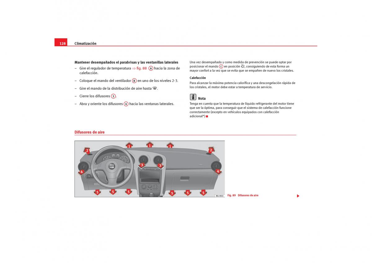 Seat Cordoba II 2 manual del propietario / page 130