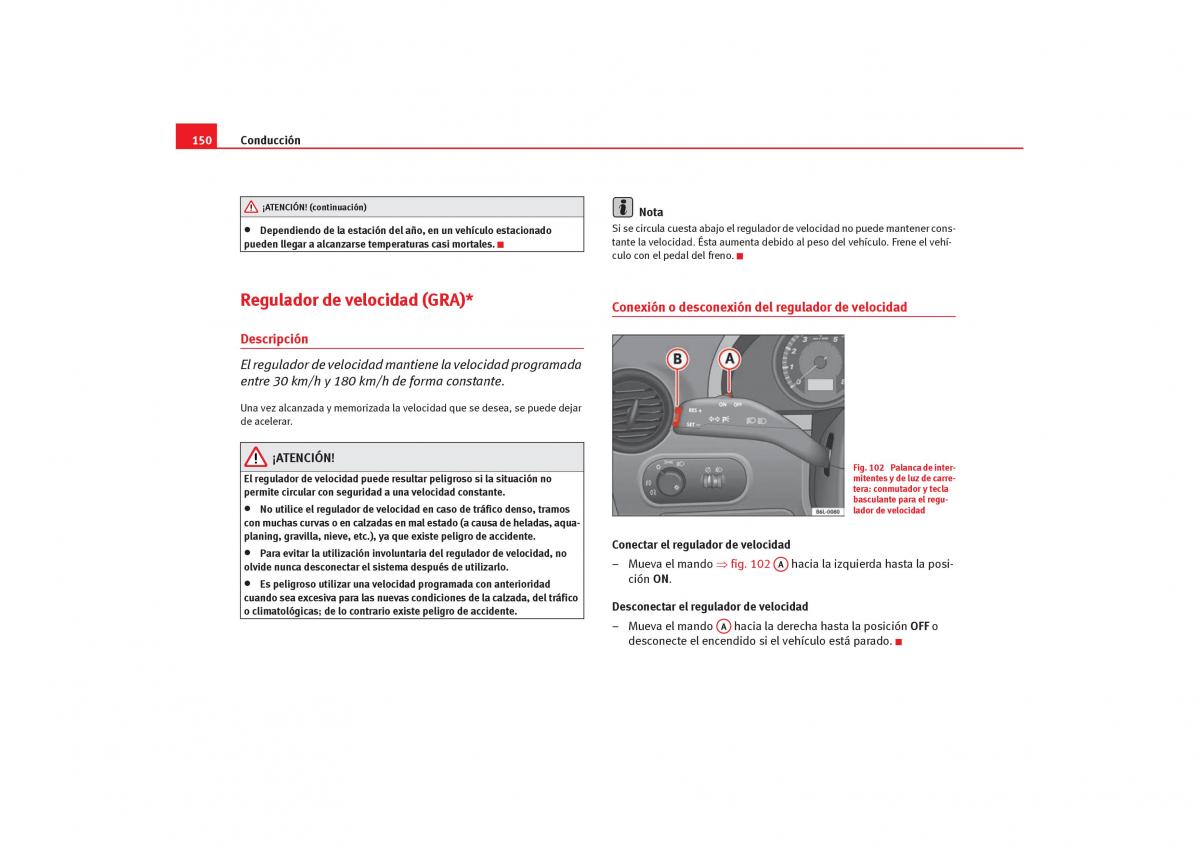 Seat Cordoba II 2 manual del propietario / page 152