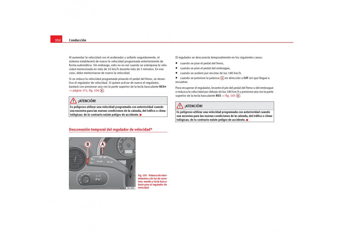 Seat Cordoba II 2 manual del propietario / page 154