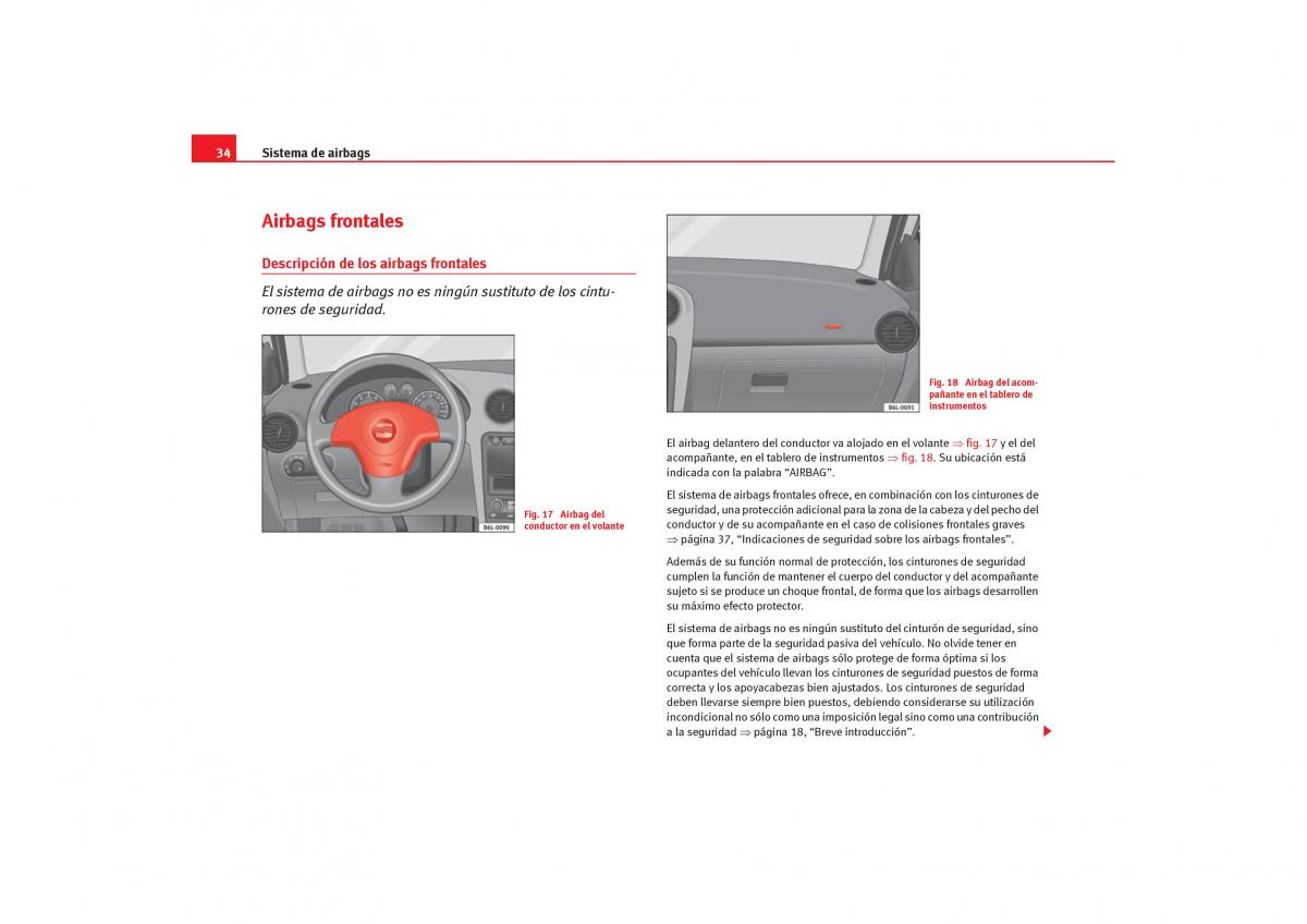 Seat Cordoba II 2 manual del propietario / page 36