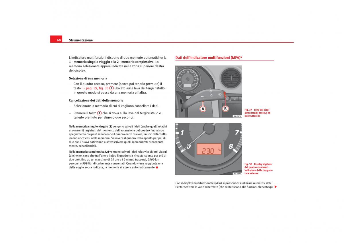 Seat Cordoba II 2 manuale del proprietario / page 62