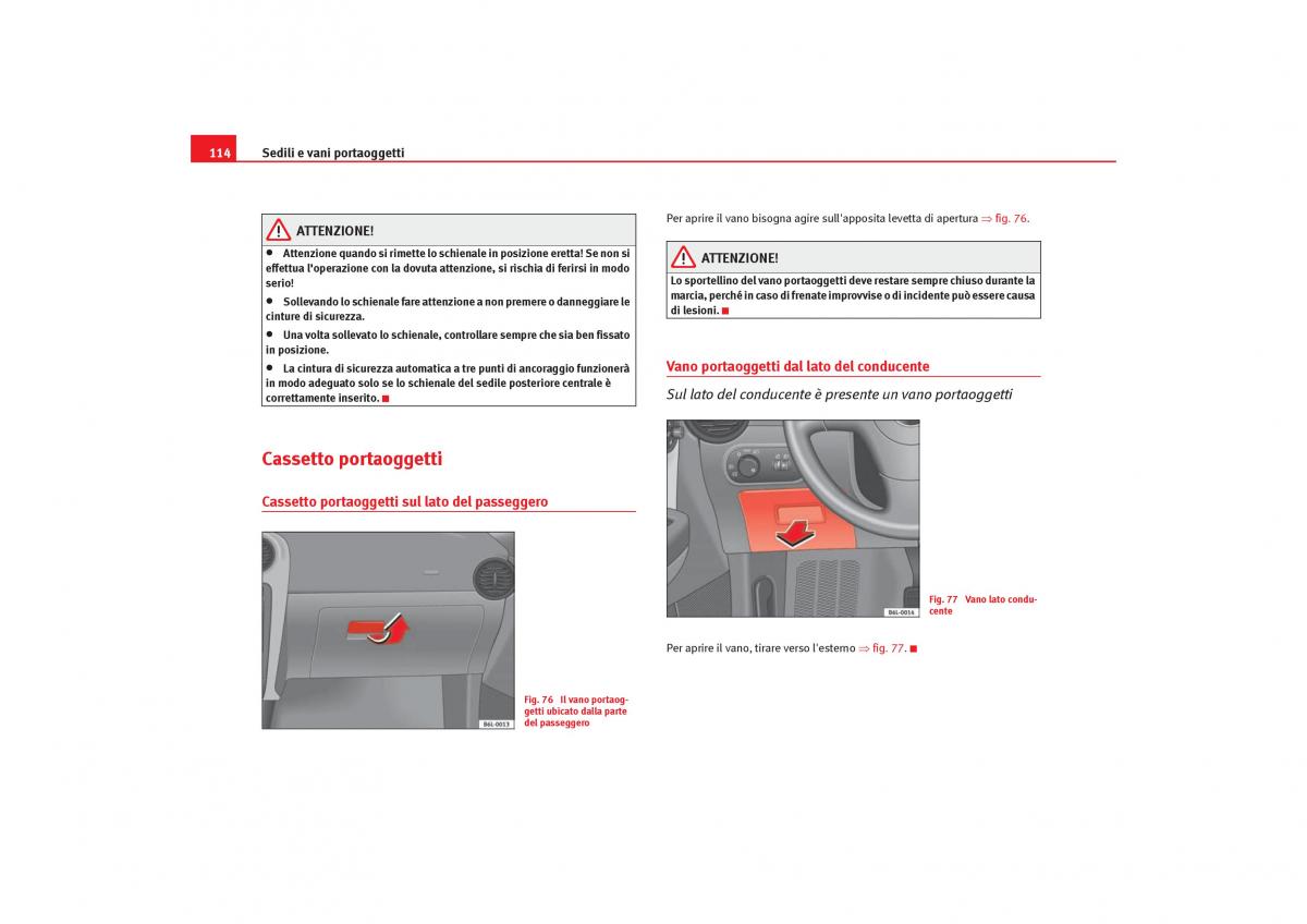 Seat Cordoba II 2 manuale del proprietario / page 116